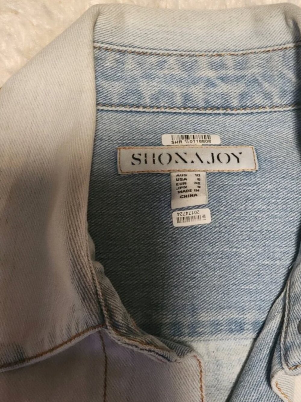 Shona Joy Light Wash Denim Jumpsuit - Picture 7 of 7